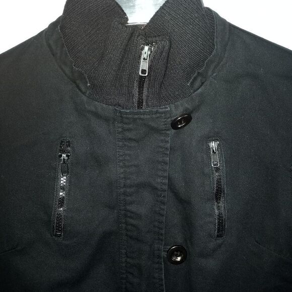 CELEGOSSIP BLACK BOMBER ZIPPER JACKET SZ. 11 - Picture 2 of 8